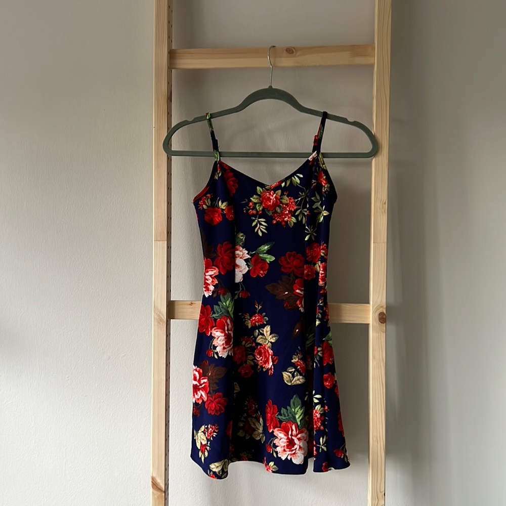 Floral print dress
